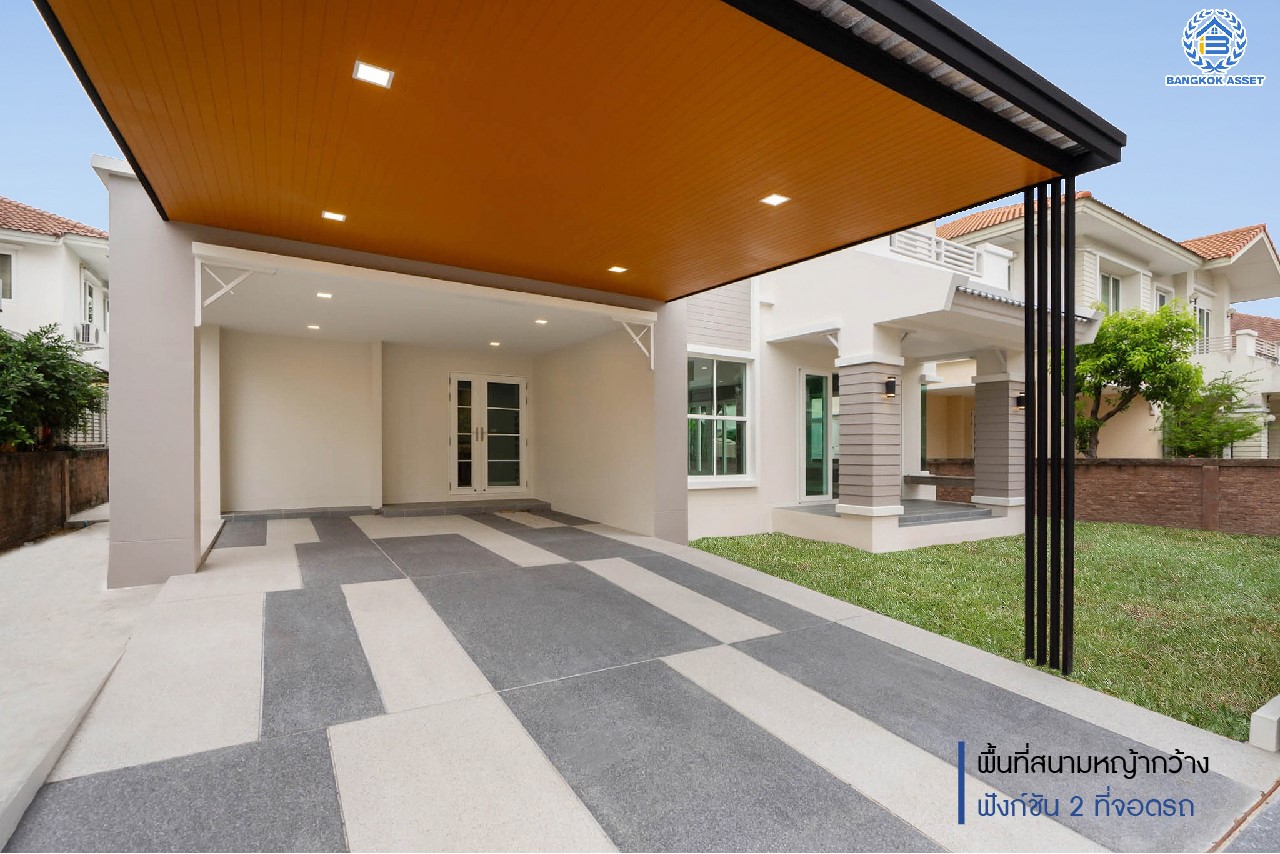 บ้านมือสองตกแต่งใหม่ ม.คาซ่าแกรนด์ ชัยพฤกษ์-แจ้งวัฒนะ แบรนด์ Q.House หลังใหญ่ เนื้อที่ 72 ตร.ว. ฟังก์ชันจัดเต็ม 3 ห้องนอน 4 ห้องน้ำ 1 ห้องแม่บ้าน 2 ที่จอดรถ ตอบโจทย์ทุกการเดินทาง บนทำเลใกล้เซ็นทรัลฯ และจุดขึ้นทางด่วน "แจ้งวัฒนะ" และรถไฟฟ้าสายสีชมพู...